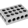 WEN 10457 25 x 50 x 75 mm Steel-Hardened Metric Precision 123 Blocks, Two Pack - Image 3