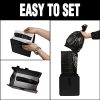 KMMOTORS Jopps Car Garbage Can Patented Car Wastebasket Comfortable Car Mini Organizer (1-1. Jopps Premium Plastic Bags) - Image 4